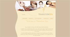 Desktop Screenshot of hamiltonspa.com.au
